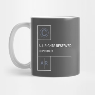 All Rights Reserved - copyright Mug